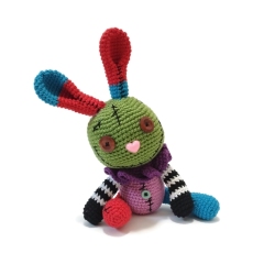Buffy the evil bunny amigurumi pattern by Crochetbykim