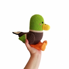 Drake the Mallard amigurumi by Crochetbykim