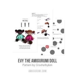 EVY the amigurumi doll amigurumi pattern by Crochetbykim