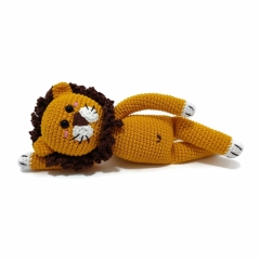 Erik the Lion amigurumi by Crochetbykim