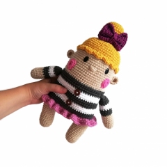 GRETA the doll amigurumi pattern by Crochetbykim