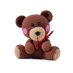 Harry the bear amigurumi pattern by Crochetbykim