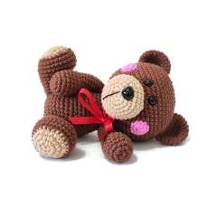 Harry the bear amigurumi by Crochetbykim