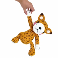 Jan the cheetah amigurumi by Crochetbykim