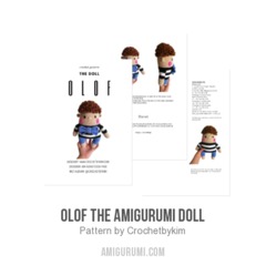 OLOF the amigurumi doll amigurumi pattern by Crochetbykim