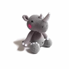 OTTO the rhino amigurumi by Crochetbykim
