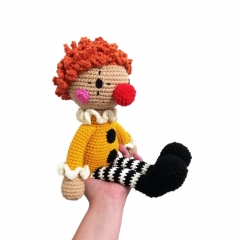 Shawn the clown amigurumi pattern by Crochetbykim