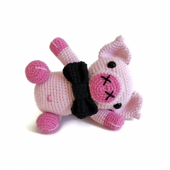 Squealer the pig amigurumi by Crochetbykim