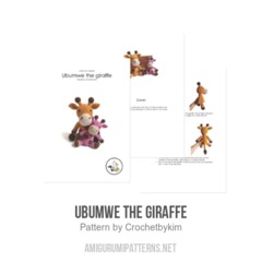 UBUMWE the Giraffe amigurumi pattern by Crochetbykim