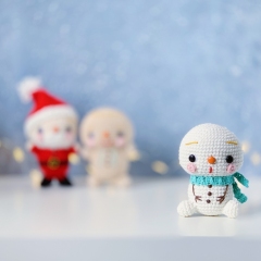 Christmas Wonderland Friends bundle amigurumi pattern by Amigurumei