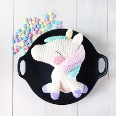 Haruka the magical unicorn amigurumi pattern by Amigurumei