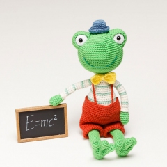 Albin the Frog amigurumi by Diminu