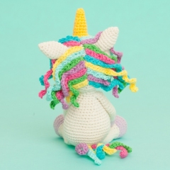 Lea the little unicorn amigurumi by Diminu