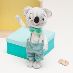 Lucas the koala amigurumi by Diminu