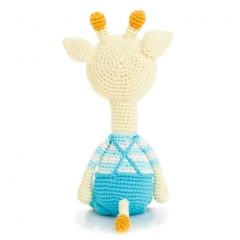 Milo the giraffe amigurumi by Diminu