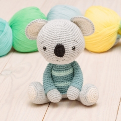 Mofli the koala amigurumi by Diminu