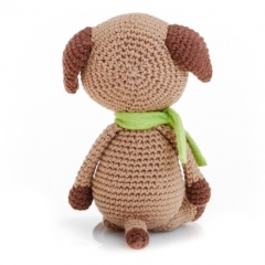 Pipo the dog amigurumi by Diminu