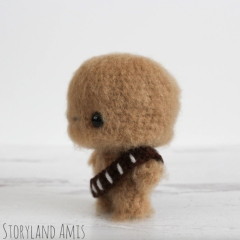 Baby Chewbacca amigurumi pattern by Storyland Amis