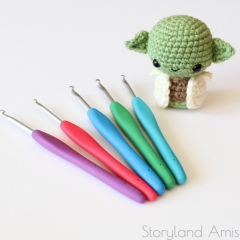 Baby Yoda Inspired  amigurumi by Storyland Amis