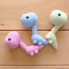 Bronty the Brontosaurus amigurumi by Storyland Amis