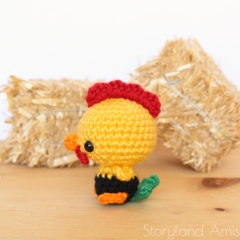 Cooper the Little Rooster amigurumi pattern by Storyland Amis