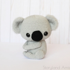 Cuddle-Sized Kozy the Koala amigurumi pattern by Storyland Amis