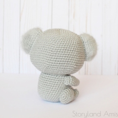 Cuddle-Sized Kozy the Koala amigurumi pattern by Storyland Amis
