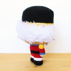 Cuddle-Sized Nutcracker amigurumi pattern by Storyland Amis