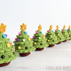 Joy the Baby Christmas Tree amigurumi pattern by Storyland Amis