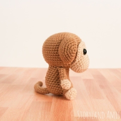 Michael the Monkey amigurumi pattern by Storyland Amis