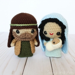 Nativity Manger Scene Set amigurumi pattern by Storyland Amis