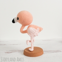 Penny the Flamingo amigurumi pattern by Storyland Amis