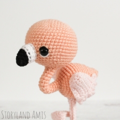 Penny the Flamingo amigurumi by Storyland Amis