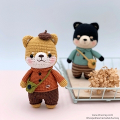 Aki the Shiba amigurumi pattern by Khuc Cay