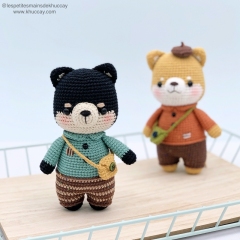 Aki the Shiba amigurumi by Khuc Cay