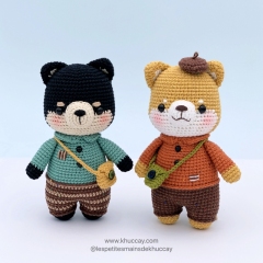 Aki the Shiba amigurumi pattern by Khuc Cay