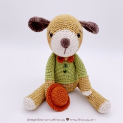 Bobbi puppy amigurumi pattern by Khuc Cay