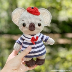 Cocola the koala amigurumi pattern by Khuc Cay