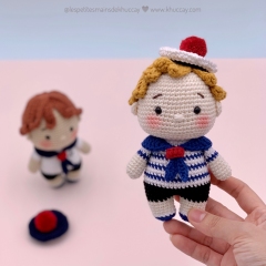 Jamie and Jack the Sailors amigurumi pattern by Khuc Cay
