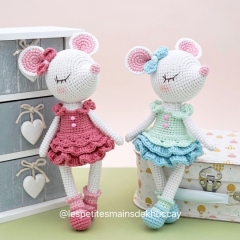 Little Mouse Xuxu amigurumi by Khuc Cay