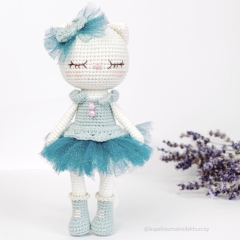 Monhi the Kitten amigurumi pattern by Khuc Cay