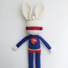 My super bunny amigurumi pattern by Khuc Cay