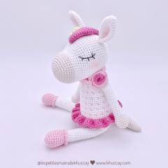 Rosie the horse amigurumi pattern by Khuc Cay