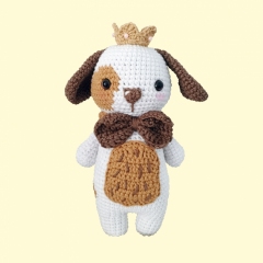 Royce the little dog amigurumi pattern by Khuc Cay