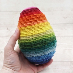 RAINBOW EGG amigurumi pattern by Maiiou