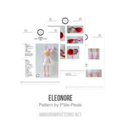 Eleonore amigurumi pattern by P'tite Peste