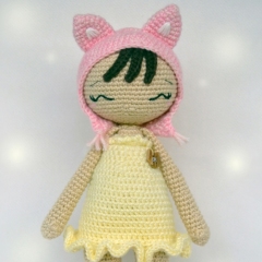 Justine amigurumi pattern by P'tite Peste