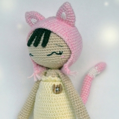 Justine amigurumi by P'tite Peste