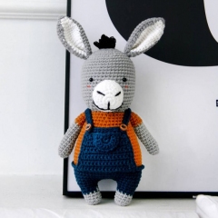 Best Friends-Donkey amigurumi pattern by Bigbebez