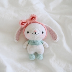 Mini bunny and bear amigurumi pattern by Bigbebez
